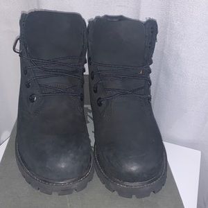 Waterproof Black Timberlands